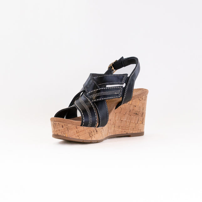 Clarks Sabina Sling (Women's) - Black/Black