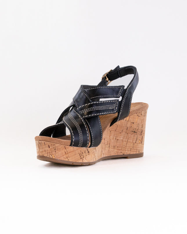 Clarks Sabina Sling (Women's) - Black/Black
