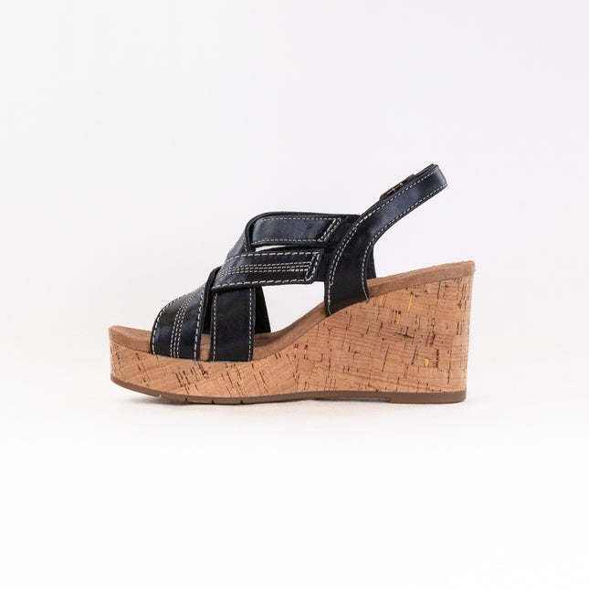 Clarks Sabina Sling (Women's) - Black/Black