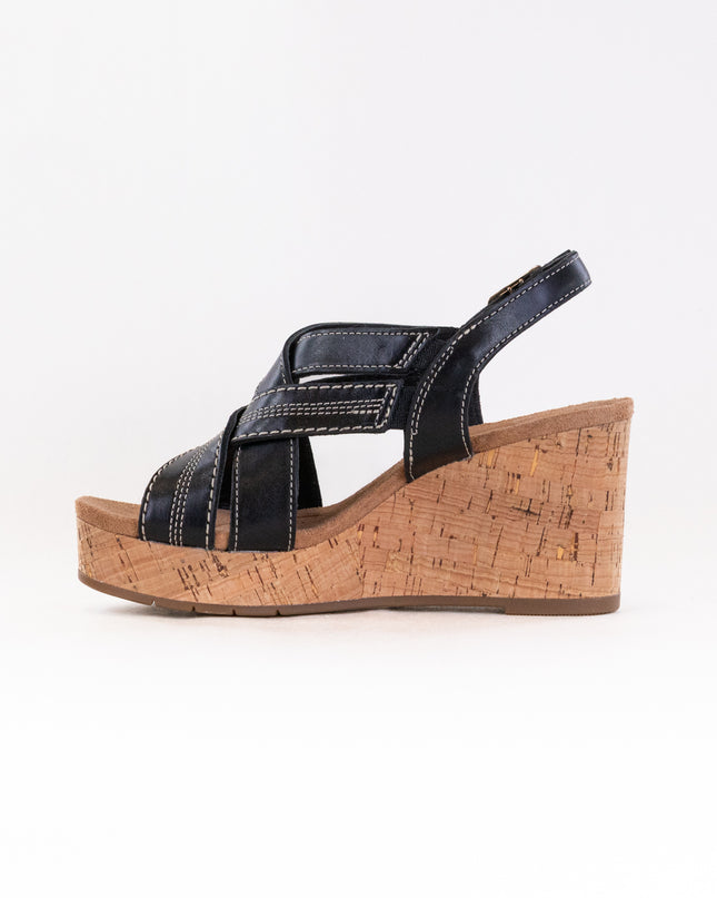 Clarks Sabina Sling (Women's) - Black/Black