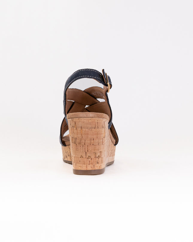 Clarks Sabina Sling (Women's) - Navy Nubuck