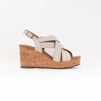 6 / MEDIUM / CREME LEATHER