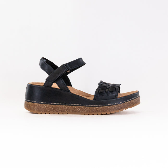 Clarks Kassanda Bar (Women's) - Black Leather