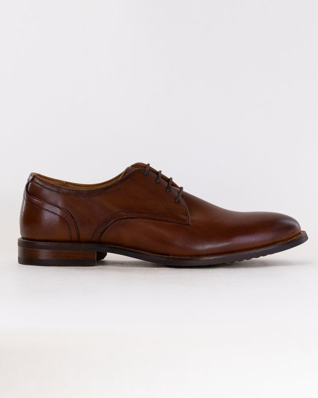 Florsheim Rucci Plain Toe Oxford (Men's) - Cognac