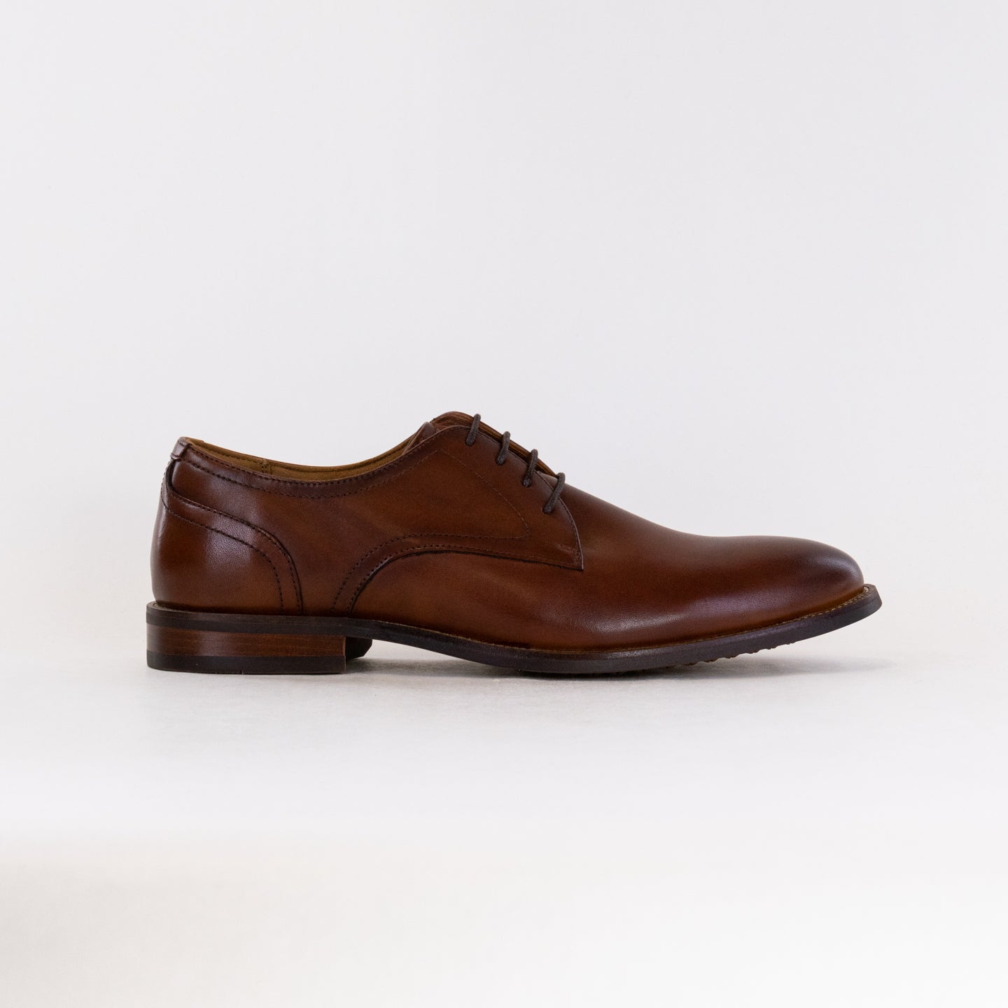 Florsheim Rucci Plain Toe Oxford (Men's) - Cognac