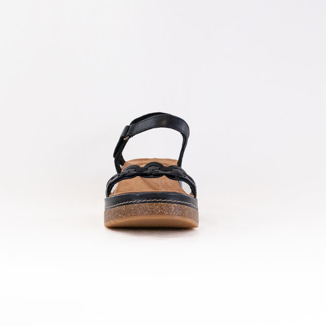 Clarks Kassanda Bar (Women's) - Black Leather