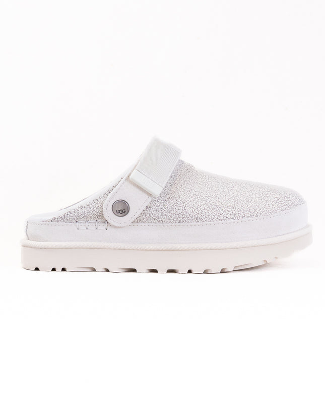 UGG Goldenstar Crackle Clog (Women's) - Crackle White