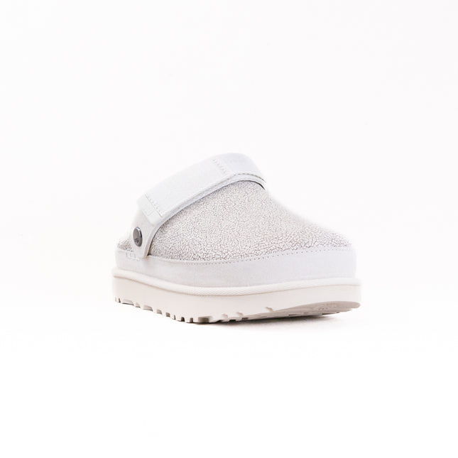 UGG Goldenstar Crackle Clog (Women's) - Crackle White