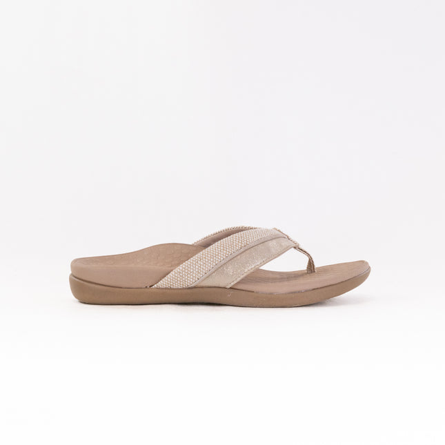 Vionic Shore Toe Post Sandal (Women's) - Natural/Gold