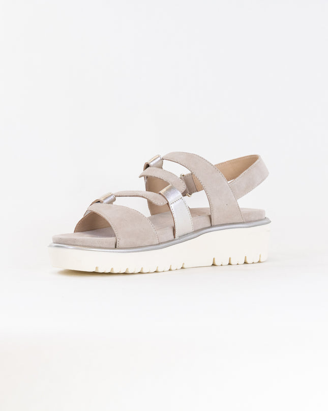 Ara Bayview Sandal (Women's) - Platinum/Sand