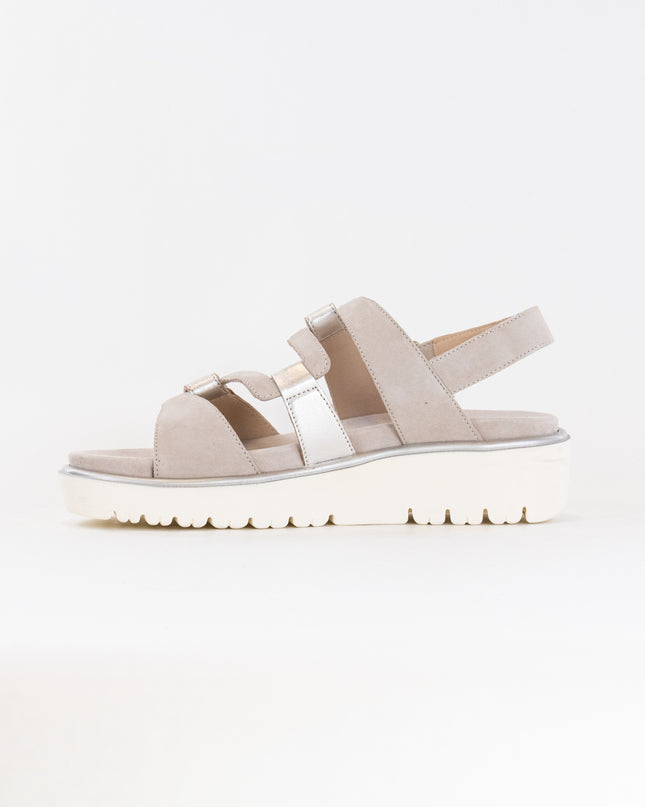 Ara Bayview Sandal (Women's) - Platinum/Sand
