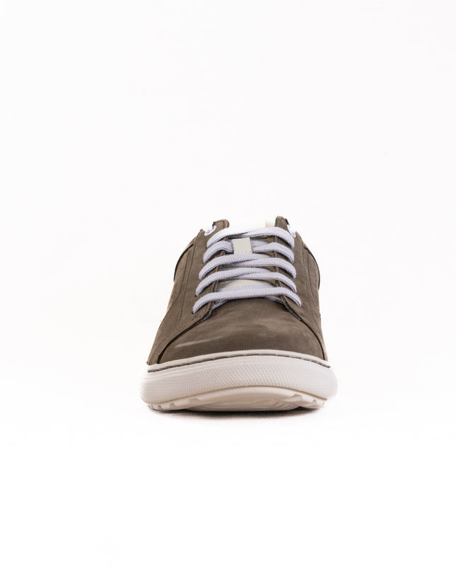 Clarks Mapstone Tie (Men's) - Olive Nubuck