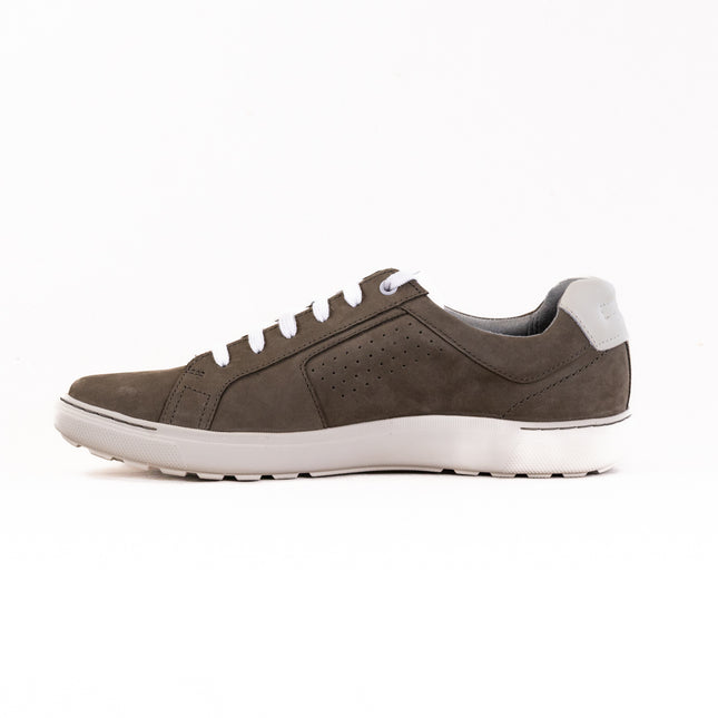 Clarks Mapstone Tie (Men's) - Olive Nubuck