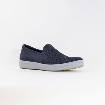 ECCO Men's Soft 7 Woven Slip-On (Men's) - Ombre