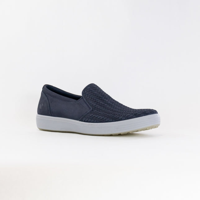 ECCO Men's Soft 7 Woven Slip-On (Men's) - Ombre