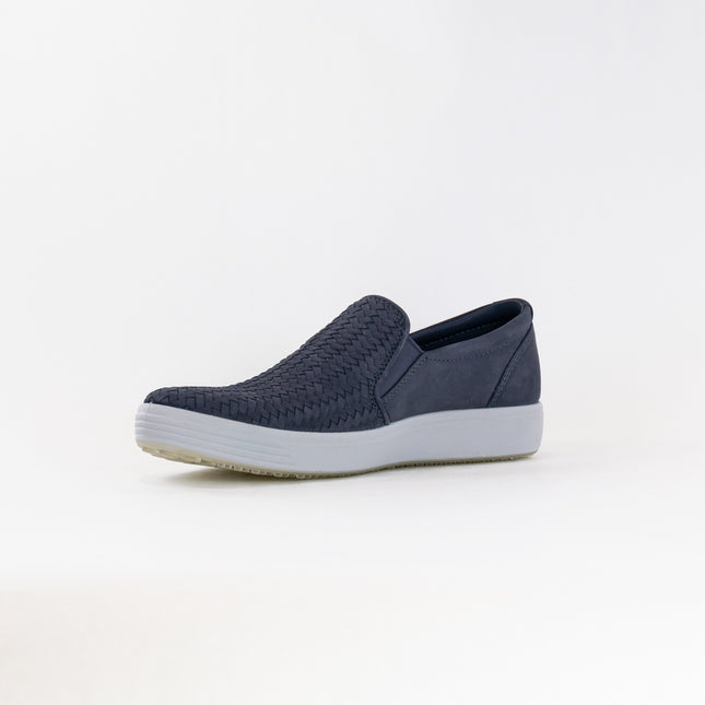 ECCO Men's Soft 7 Woven Slip-On (Men's) - Ombre