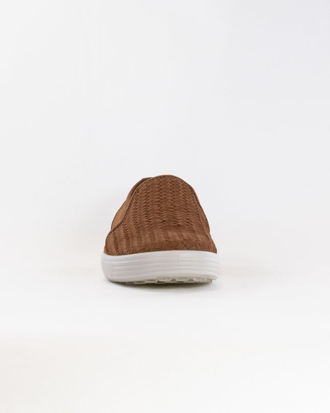 ECCO Men's Soft 7 Woven Slip-On (Men's) - Camel