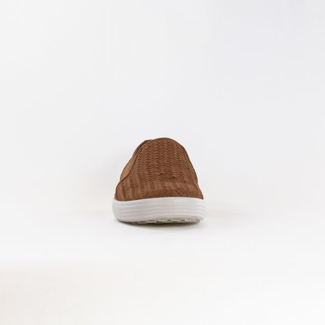 ECCO Men's Soft 7 Woven Slip-On (Men's) - Camel