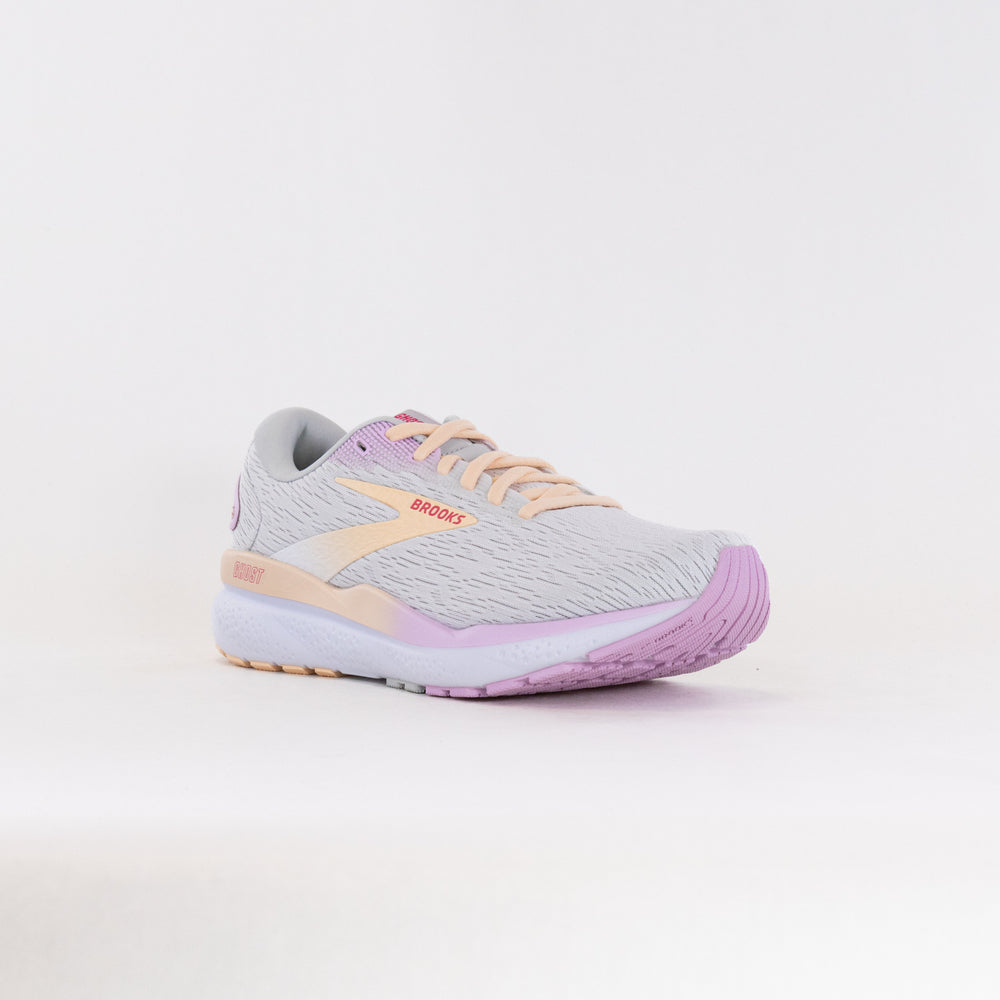 Brooks Ghost 16 (Women’s) - White/Grey/Orchid