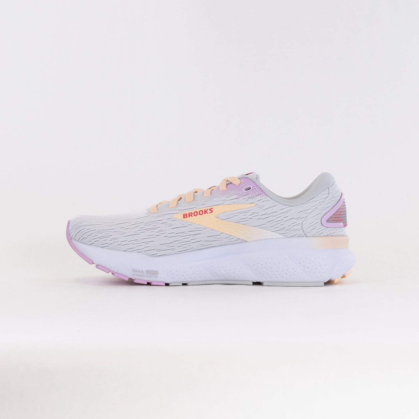 Brooks Ghost 16 (Women’s) - White/Grey/Orchid