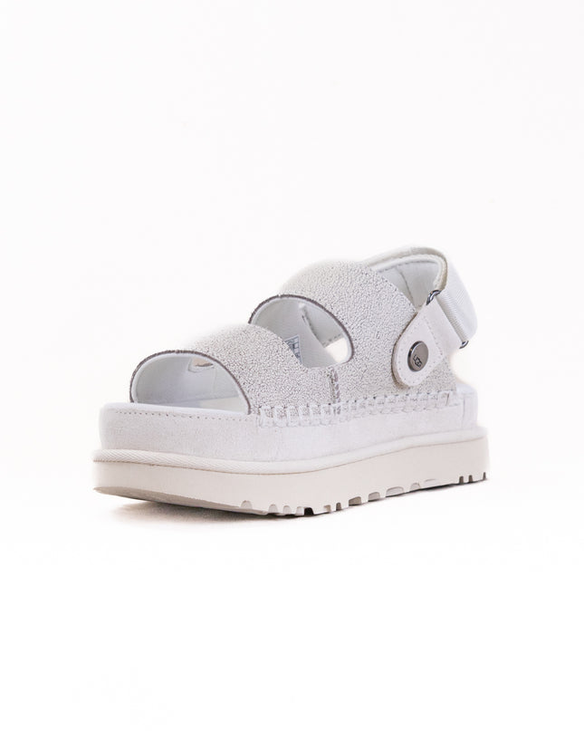 UGG Goldenstar Crackle Glide (Women's) - Crackle White