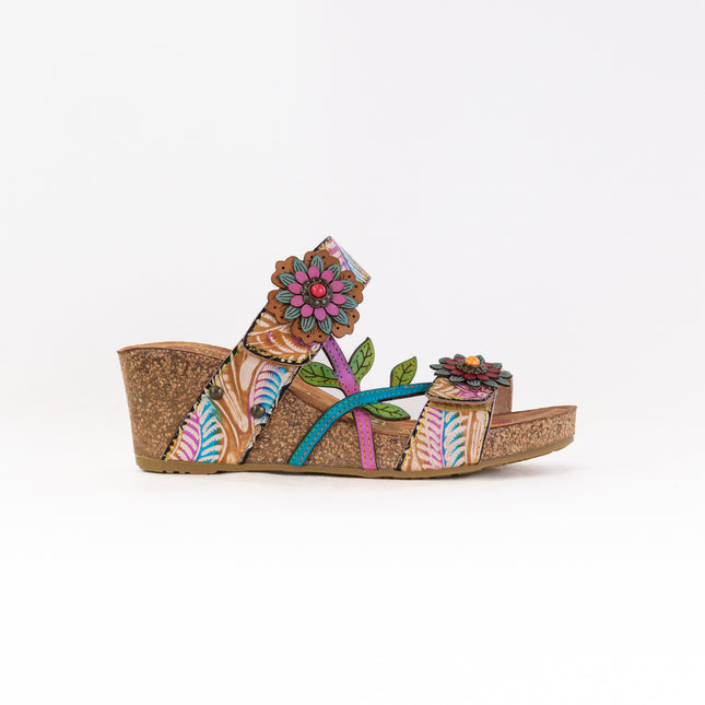 Spring Step L'Artiste Moai  (Women's) - Tan Multi