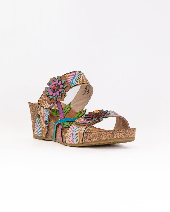 L'Artiste Moai  (Women's) - Tan Multi
