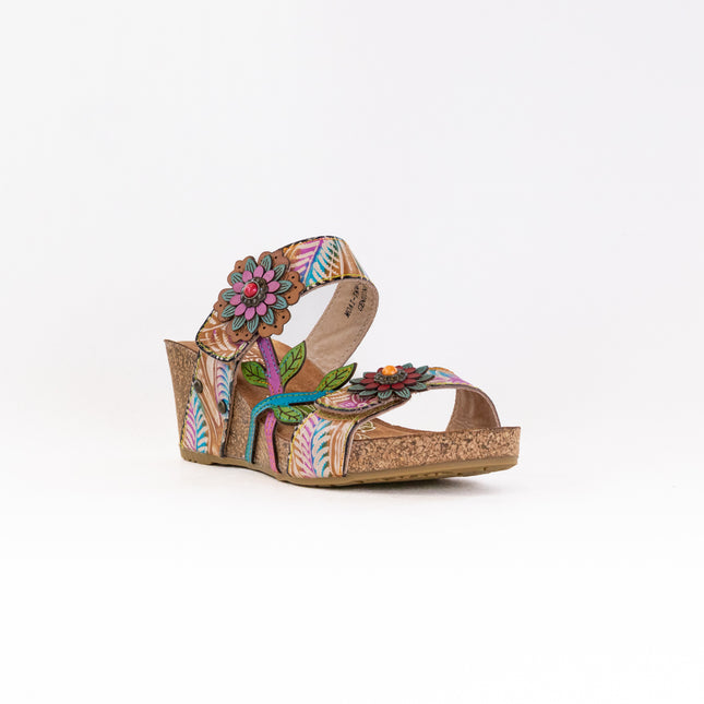 Spring Step L'Artiste Moai  (Women's) - Tan Multi