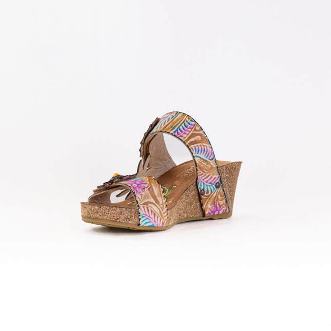 Spring Step L'Artiste Moai  (Women's) - Tan Multi