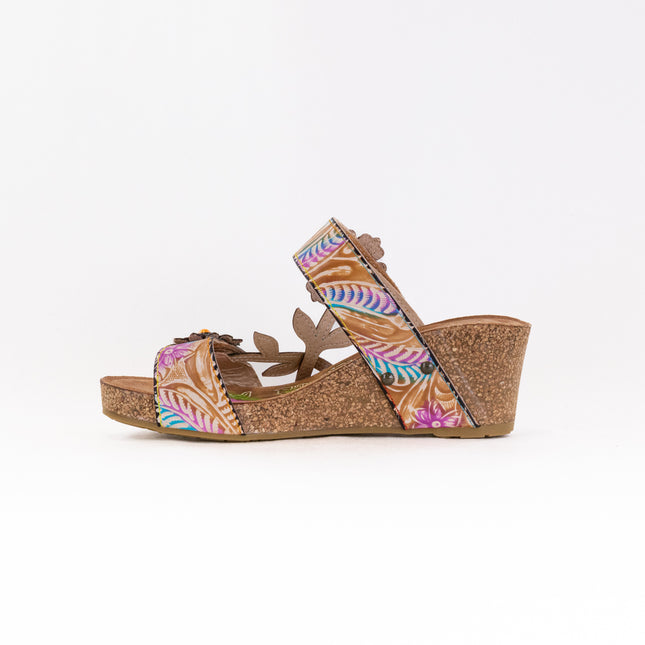 Spring Step L'Artiste Moai  (Women's) - Tan Multi