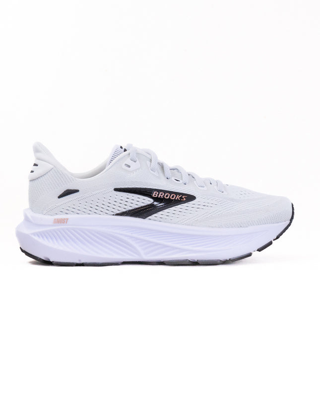 Brooks Ghost 18 (Women’s) - White/Black/Rose Gold