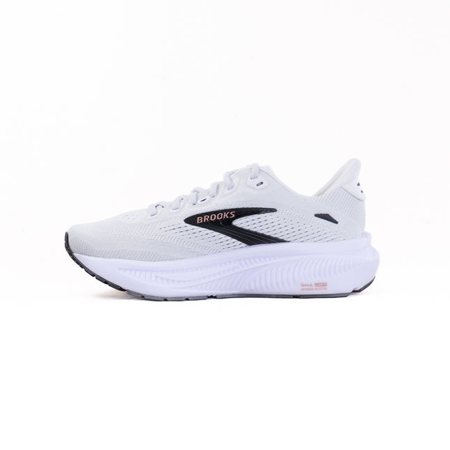 Brooks Ghost 18 (Women’s) - White/Black/Rose Gold
