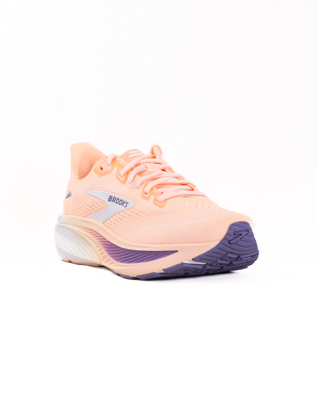 Brooks Ghost 18 (Women’s) - Peach/Grape/Coconut