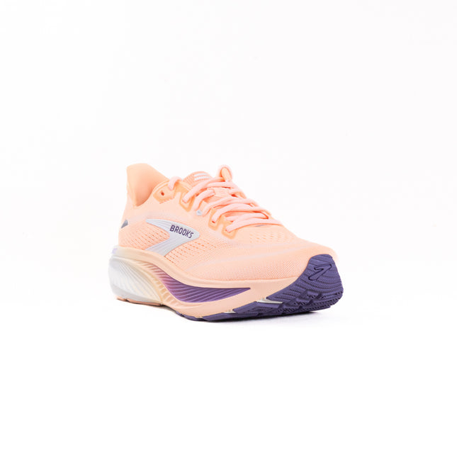 Brooks Ghost 18 (Women’s) - Peach/Grape/Coconut