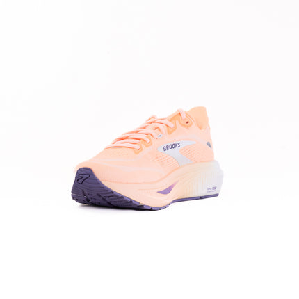 Brooks Ghost 18 (Women’s) - Peach/Grape/Coconut
