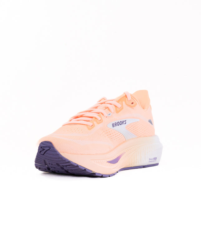 Brooks Ghost 18 (Women’s) - Peach/Grape/Coconut