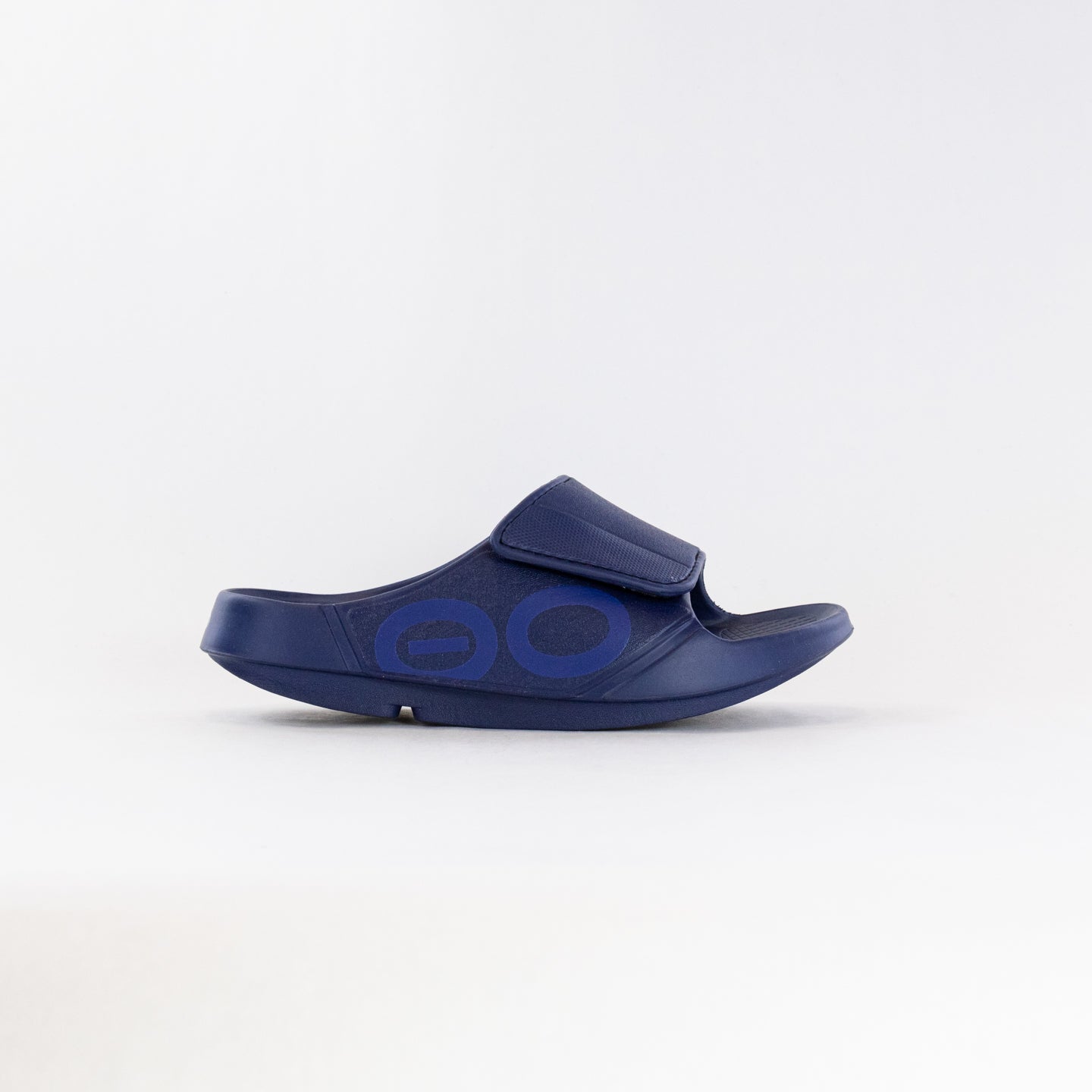 OOFOS OOahh Sport Flex Sandal (Unisex) - Navy