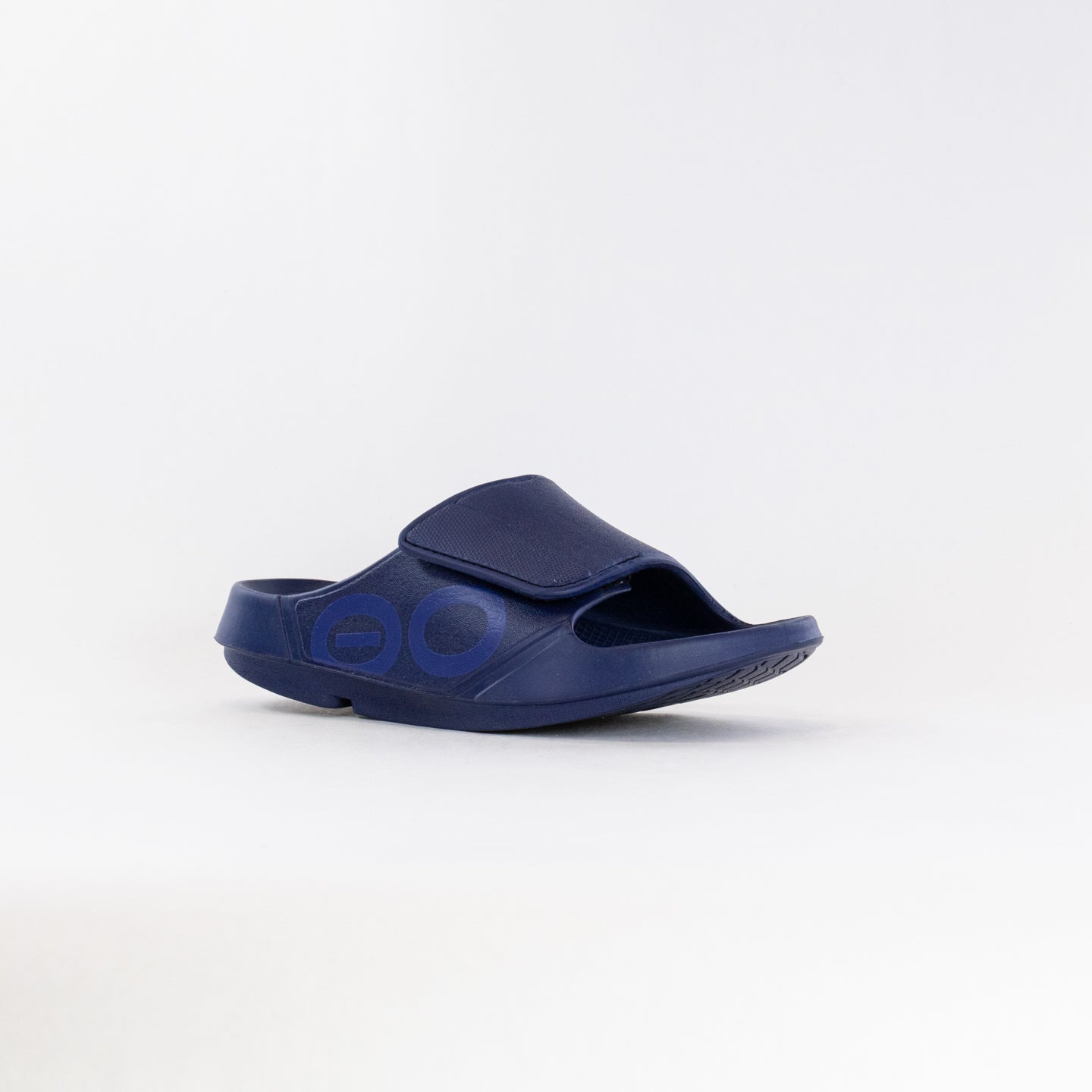 OOFOS OOahh Sport Flex Sandal (Unisex) - Navy