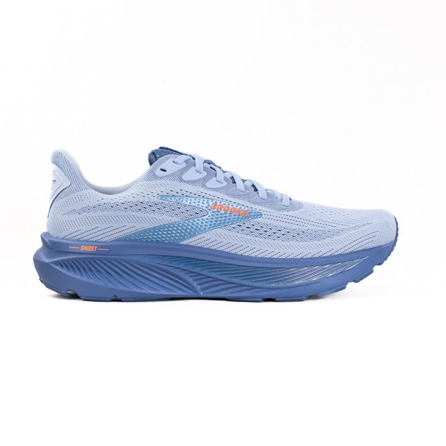 Brooks Ghost 17 (Men’s) - Skyway/Moonlight/Orange