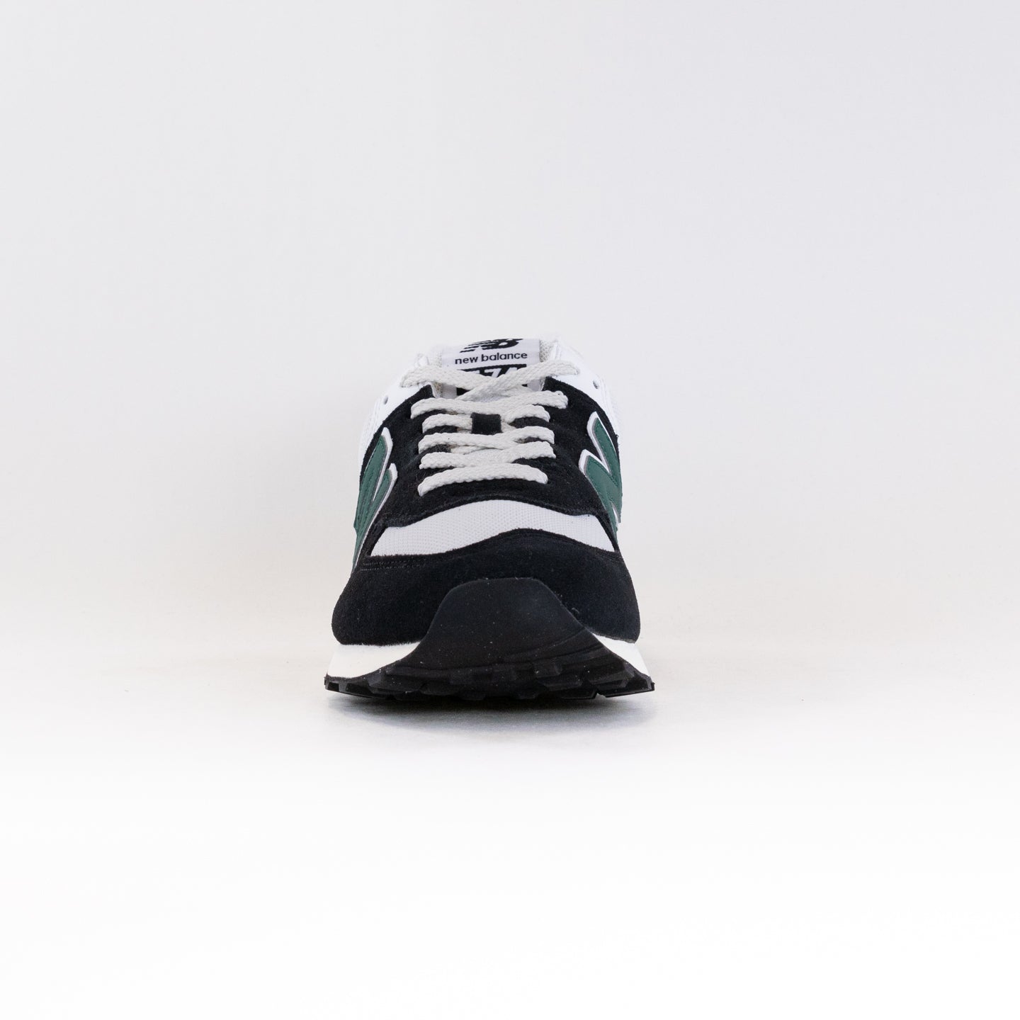 New Balance 574 (UNISEX) - Black/White/Marsh Green