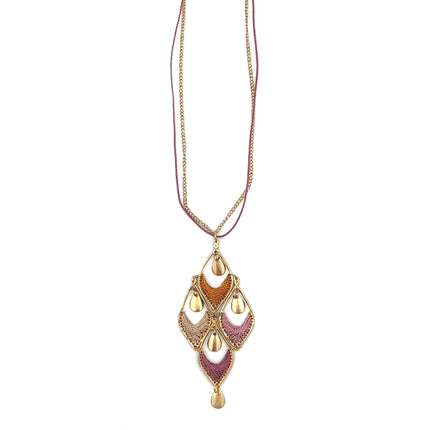 ANJU Sachi Desert Arches Collection Necklace - Diamond Pendant