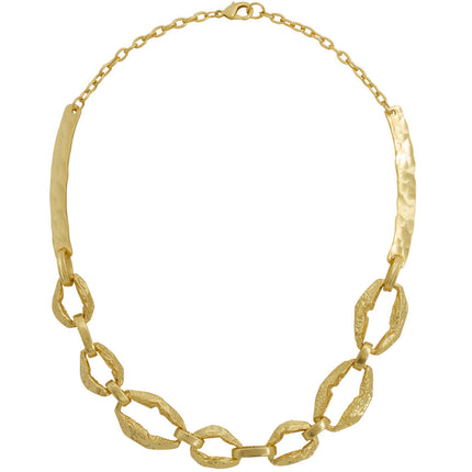 Abstract circles necklace