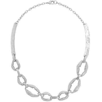 Abstract circles necklace
