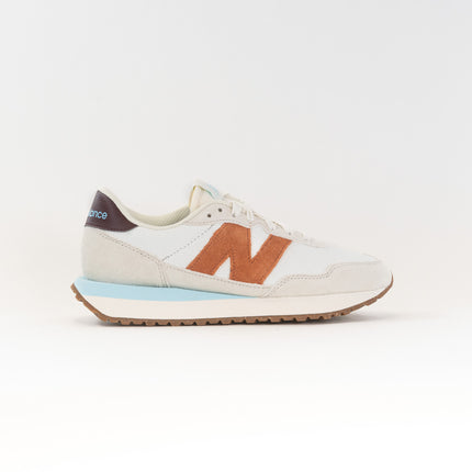 New Balance WS 237 (Women's) - White/Brown