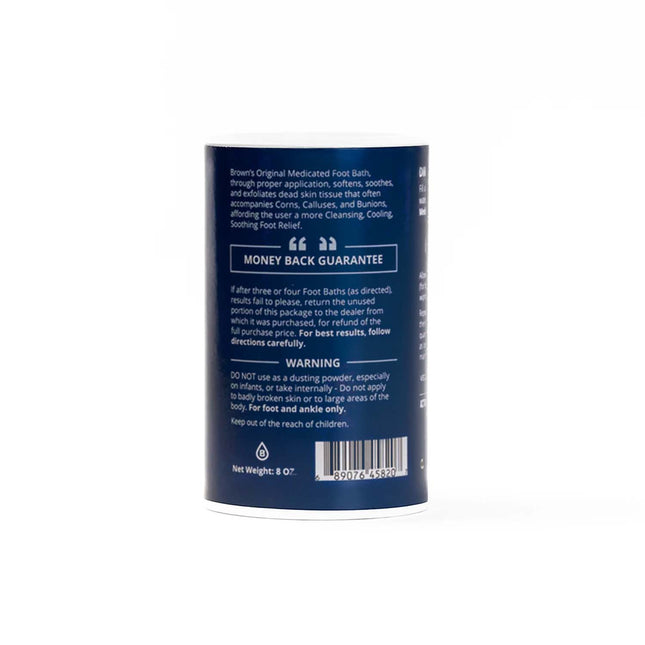 Chiappetta Labs Brown's Medicated Footbath