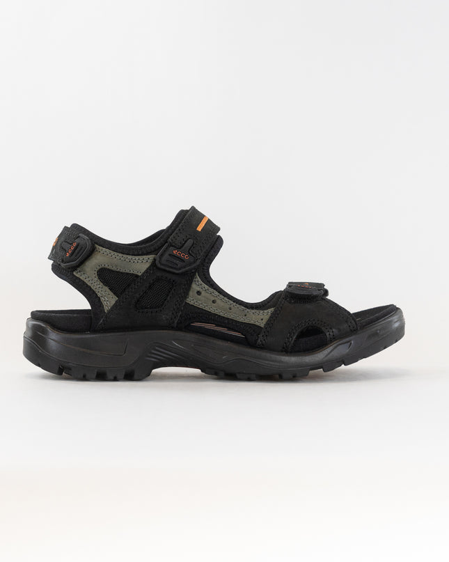 ECCO Yucatan (Men's) - Black/Mole/Black