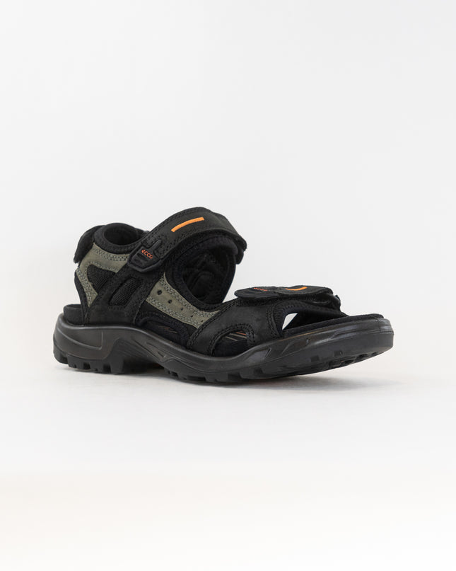 ECCO Yucatan (Men's) - Black/Mole/Black