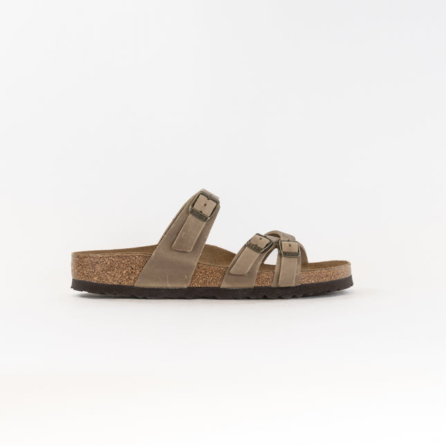 Birkenstock Franca Oiled Leather (Women's) - Tobacco Brown