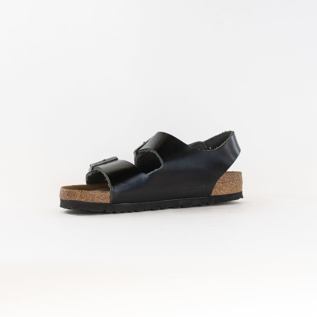 Birkenstock Milano Soft Footbed (Unisex) - Black Amalfi Leather