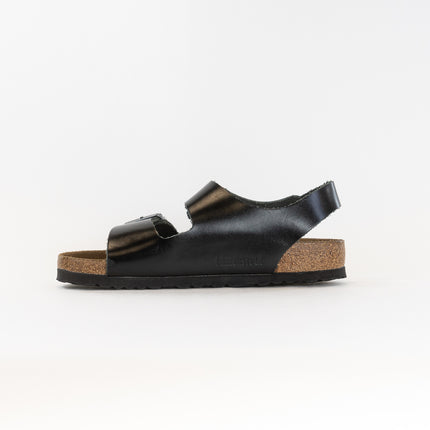 Birkenstock Milano Soft Footbed (Unisex) - Black Amalfi Leather